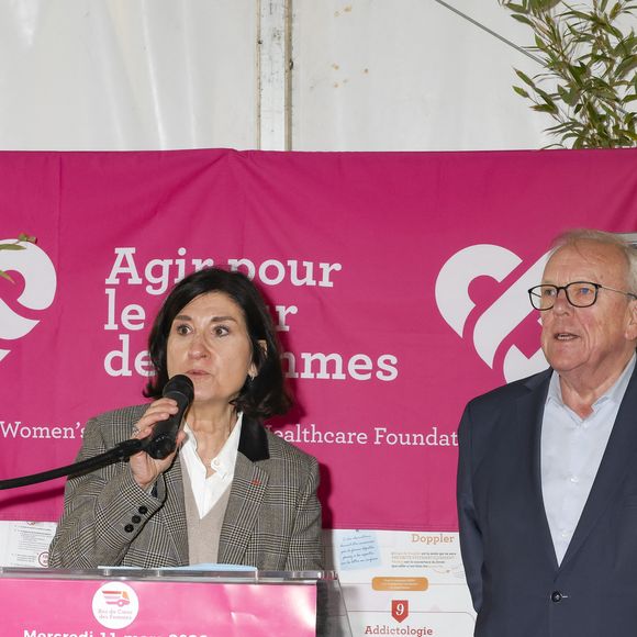 Claire Mounier-Vehier lors de l'inauguration du "Bus du coeur des femmes" à Argenteuil de l'association "Agir pour le coeur de femmes" avec le soutien de la Fondation Marc Ladreit de Lacharrière le 11 mars 2026.
© Jack Tribeca / Bestimage
