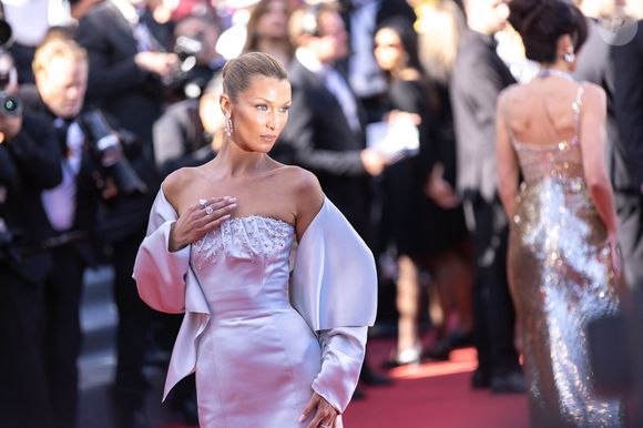 Le 17 mai 2026, Cannes, France : Le mannequin américain Bella Hadid assiste au tapis rouge de ''Garance'' au 79ème Festival de Cannes. (Crédit image : © Marco Barada/SOPA Images via ZUMA Press / Bestimage Wire / Bestimage)