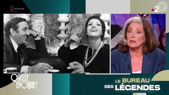 Françoise Fabian révèle l'origine de sa mèche blanche dans le nouveau numéro de "Quelle époque !".
