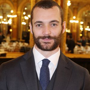 Exclusif - Louis Sarkozy participe au déjeuner mensuel du Chinese Business Club à l'hôtel Intercontinental le 27 mars 2025 à Paris, France. Photo par Jerome Domine/ ABACAPRESS.COM