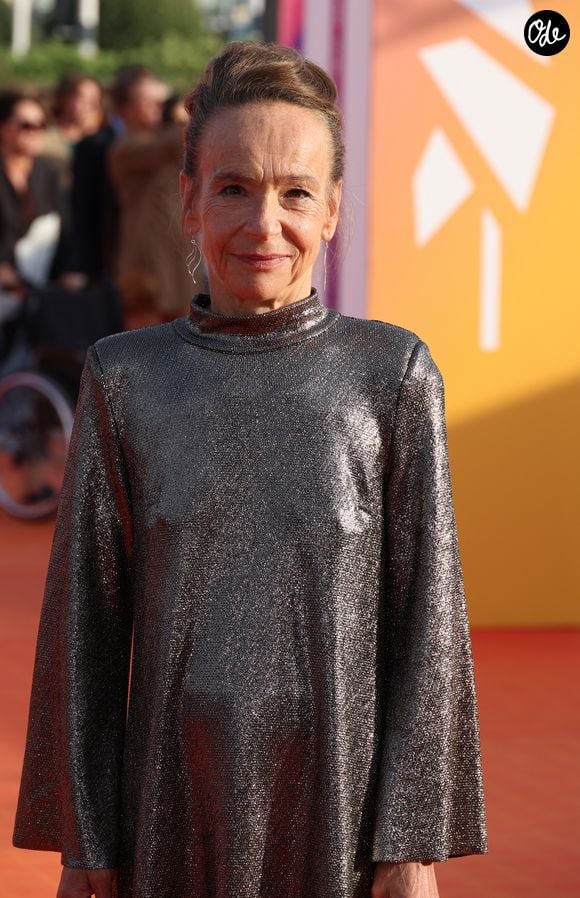 Dominique Frot - Arrivées à la cérémonie de clôture et la projection du film Joika lors de la 49ème édition du festival du film américain de Deauville le 9 septembre 2023.

© Denis Guignebourg / Bestimage