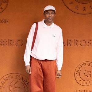 Stromae au Village pour la finale masculine lors des Internationaux de France 2025 à Roland Garros le 08 juin 2025 à Paris, France. Photo Nasser Berzane/Abaca