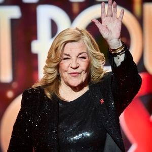 Exclusif - Nicoletta lors de l’enregistrement de l’émission “Les stars s’unissent pour le Sidaction” au théâtre Marigny à Paris, France, le 11 mars 2025. © Guirec-Moreau/ Bestimage