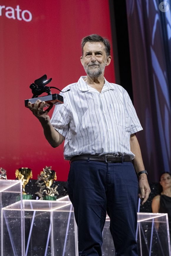 Nanni Moretti - Cérémonie de clôture du 81ème Festival International du Film de Venise (Mostra), le 7 septembre 2024.
Crédit : SGP / BESTIMAGE
