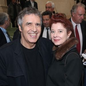 Exclusif - Julien Clerc et sa femme Hélène Grémillon - Guy Savoy est intronisé à l'Académie des Beaux-Arts, sous la Coupole de l'Institut de France à Paris, France, le 20 Mai 2026.

© Bertrand Rindoff / Bestimage