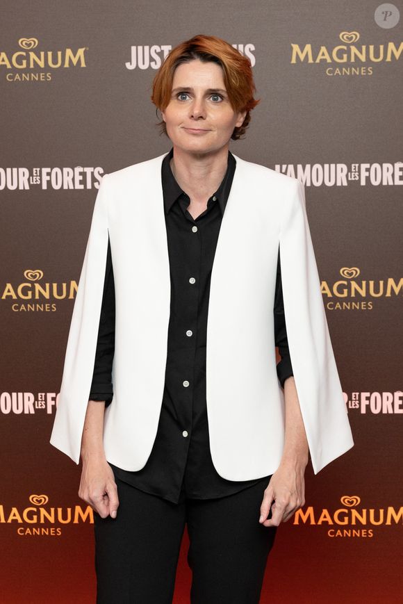 Caroline Fourest - Soirée sur la plage Magnum lors du 76ème Festival International du Film de Cannes le 25 mai 2023. © Cannes Magnum/ Jeremy Melloul/Bestimage