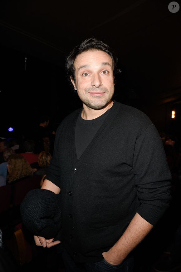 Bruno Salomone à la générale du spectacle "Fred Testot presque seul" au théâtre de la Tour Eiffel à Paris, le 13 décembre 2017. 

Photo : Coadic Guirec / Bestimage