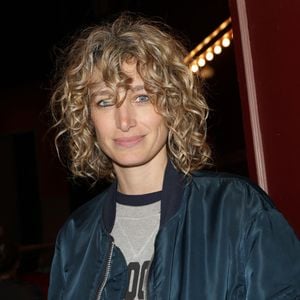 Exclusif - Pauline Lefèvre lors de la générale de la pièce "Amis pour la vie" au théâtre de l'Oeuvre à Paris le 24 avril 2025. La représentation est suivie d'un cocktail.

© Coadic Guirec / Bestimage