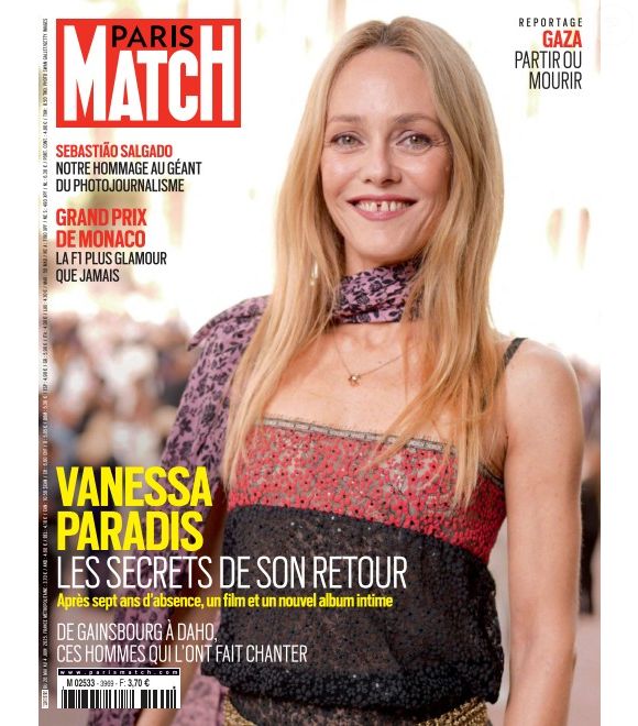 La Une du magazine Paris Match du 28 mai 2025