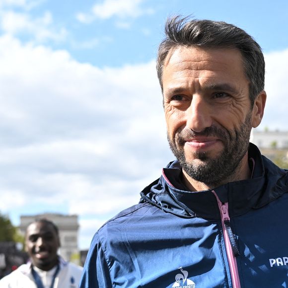 La "Parade des Champions" des Jeux Olympiques et Paralympiques de Paris2024, sur les Champs-Elysées. Paris, le 14 septembre 2024.
© Eliot Blondet/Pool/Bestimage