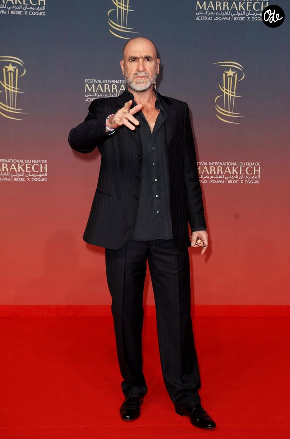 Eric Cantona - 21ème Festival du film de Marrakech au Maroc le 1er décembre 2024. © Dominique Jacovides/Bestimage