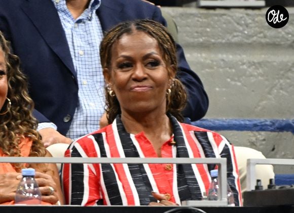 La présence la plus inattendue restait celle de Michelle Obama, venue soutenir son idole, aux côtés d'Oprah Winfrey.

Michelle Obama durant l'US Open au USTA Billie Jean King National Tennis Center le 10 septembre 2026. © mpi04/MediaPunch/Action Press/Bestimage