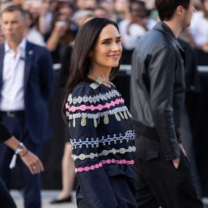 Jennifer Connelly au défilé Louis Vuitton "Collection Femme Prêt-à-Porter Printemps/Eté 2026" lors de la Fashion Week de Paris, le 6 octobre 2026.
© Florian Lavielle / Bestimage