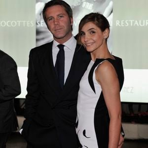 La Princesse Clotilde de Savoie (Clotilde Courau) et le Prince Emmanuel Philibert de Savoie - 50 eme Edition du MipTV a Cannes le 8 avril 2013. JUNIOR / BESTIMAGE