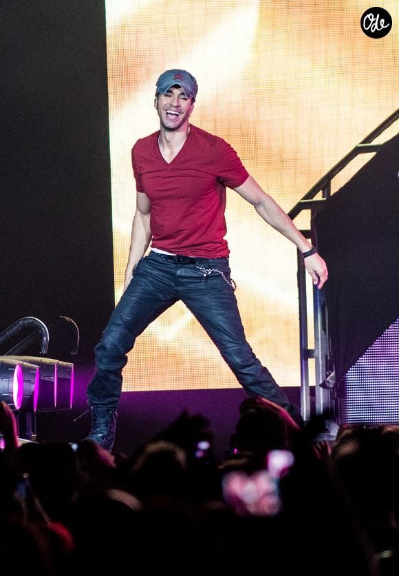 Concert Enrique Iglesias à Londres le 28 novembre 2014. ©Bestimage