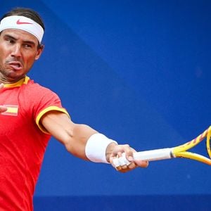 Rafael Nadal pendant les Jeux olympiques de Paris 2024 à Roland-Garros. © Matthieu Mirville / DPPI Media / Panoramic / Bestimage