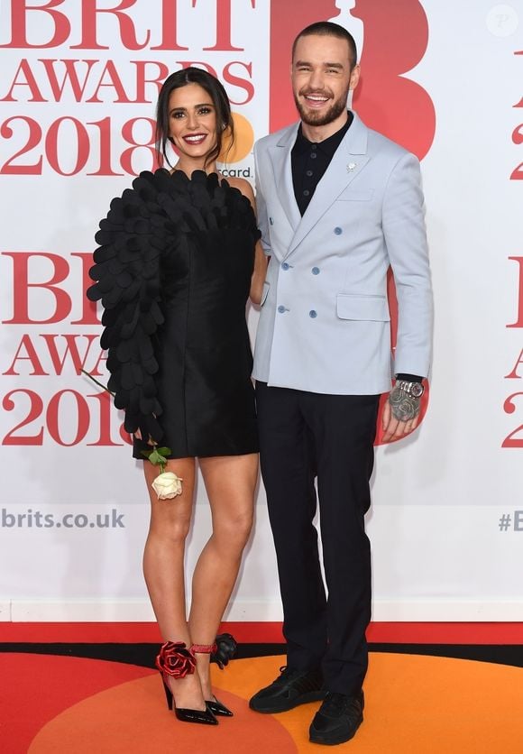 Cheryl Cole et Liam Payne lors de la soirée des 38ème Brit Awards à l'O2 Arena à Londres, Royaume Uni, le 21 février 2018. Backgrid UK/ Bestimage