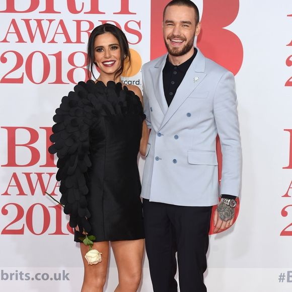 Cheryl Cole et Liam Payne lors de la soirée des 38ème Brit Awards à l'O2 Arena à Londres, Royaume Uni, le 21 février 2018. Backgrid UK/ Bestimage
