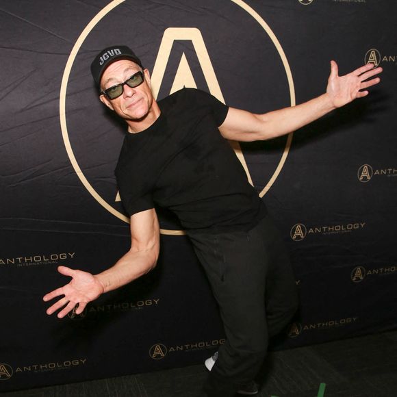 Jean-Claude Van Damme sur scène lors de sa tournée australienne au Wesley Conference Centre de Sydney, en Nouvelle-Galles du Sud, Australie.  Photo de Christopher Khoury/Australian Press Agency via ZUMA Wire/ABACAPRESS.COM