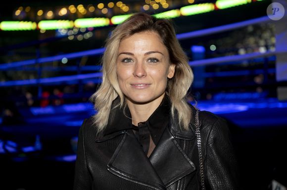 Laure Boulleau - People lors de la soirée de boxe à Paris La Défense Arena le 25 septembre 2020.
© JB Autissier / Panoramic / Bestimage