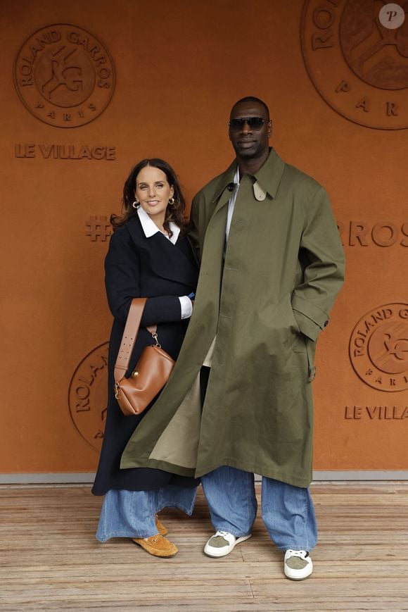 Omar Sy et sa femme Hélène lors des Internationaux de France de Tennis de Roland Garros 2025, à Paris, France, le 7 juin 2025.

© Cyril Moreau / Bestimage