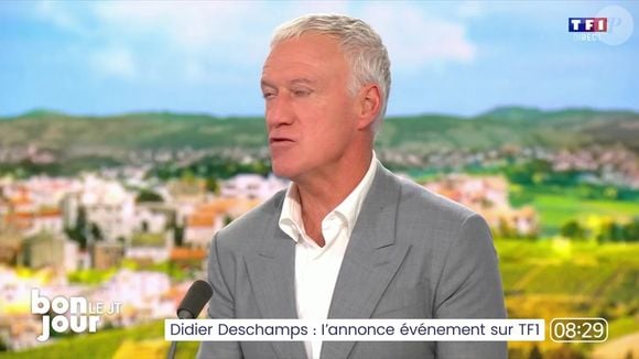 Marie-Sophie Lacarrau dévoile les coulisses de la révélation de Didier Deschamps, dans "Bonjour", le 8 janvier 2025, sur TF1