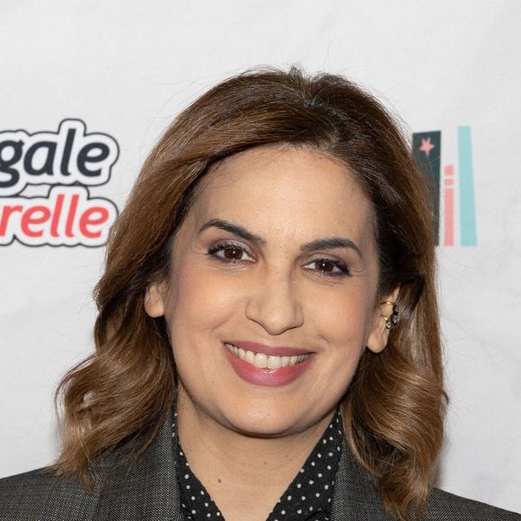 Sonia Mabrouk participe au festival du livre 'Des Livres, Des Artistes' à la Maison de la Chimie le 01 décembre 2024 à Paris, France. Photo par Nasser Berzane/ABACAPRESS.COM