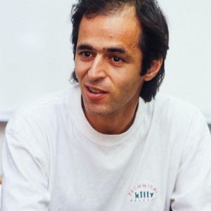 Le chanteur français Jean-Jacques Goldman, à Lyon, en France. Photo prise en 1991. Photo : Alamy/ABACAPRESS.COM