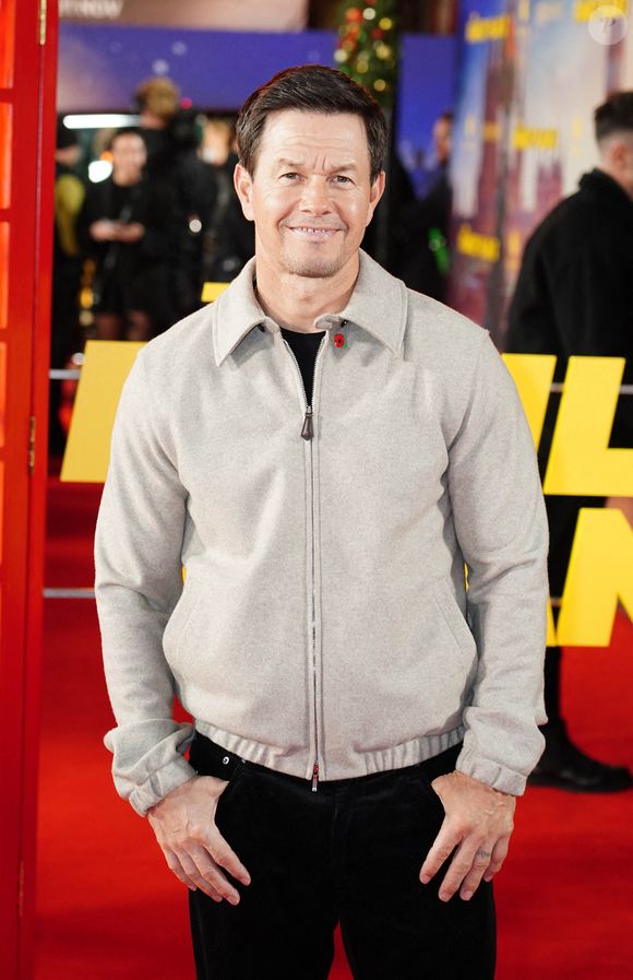 Mark Wahlberg arrive à la première mondiale de The Family Plan 2, au Curzon Mayfair dans le centre de Londres. Date de la photo : mardi 11 novembre 2025. Crédit Ian West/PA Wire/Abaca