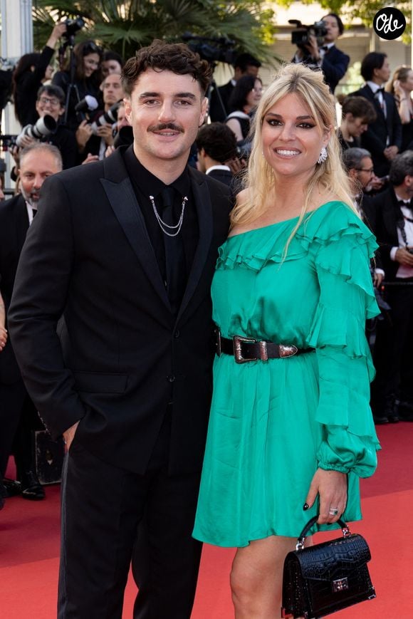 Baptiste Germain, Sophie Tapie - Montée des marches du film « Elémentaire » pour la cérémonie de clôture du 76ème Festival International du Film de Cannes, au Palais des Festivals à Cannes. Le 27 mai 2023
© Jacovides-Moreau / Bestimage