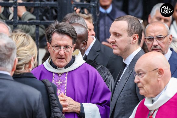 Martin Rey-Chirac aux funérailles de B. Chirac à la basilique Sainte-Clotilde à Paris (7e) le 12 juin 2026. L’ancienne première dame de France est décédée le 5 juin 2026 à l’âge de 93 ans. 
© Jacovides / Liewig / Bestimage