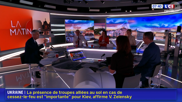 Jean-Baptiste Boursier aux commandes la matinale de LCI