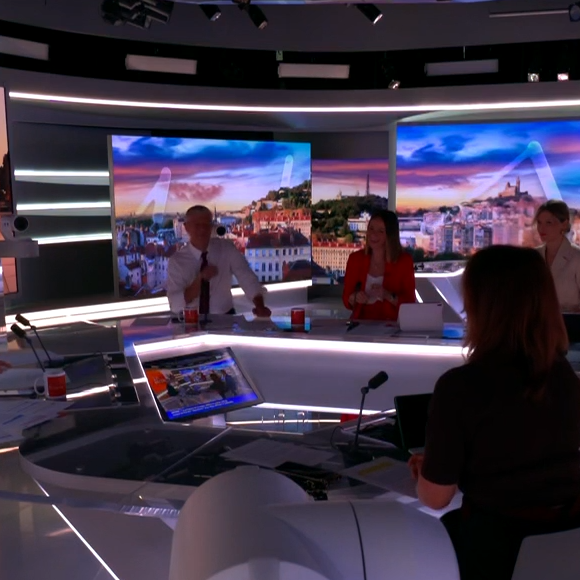 Jean-Baptiste Boursier aux commandes la matinale de LCI