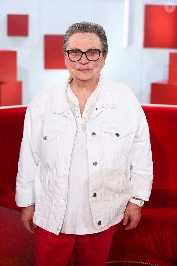 Exclusif - Ghislaine Villeret - Enregistrement de l'émission Vivement dimanche en hommage à Jacques Villeret au studio Rive Gauche , présentée par Michel Drucker . Diffusion sur France 3 le 29/03/2026. Photos prises le 18 mars 2026.
© Guillaume Gaffiot / Bestimage