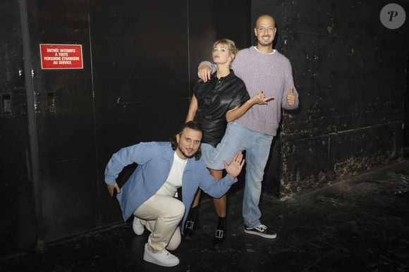 Exclusif - Caroline Anglade, Carlito, McFly - Backstage de l'enregistrement de l'émission "Morning Night", présentée par M.Youn, B.Morgaine et V.Desagnat, et diffusée le 3 janvier sur M6 © Jack Tribeca / Bestimage