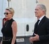 Sur Europe 1, suite à l'annonce de sa disparition, l'animateur lui avait rendu un émouvant hommage.
Sophie Davant et son compagnon William Leymergie - Arrivées aux obsèques de Philippe Labro en l'église de Saint-Germain-des-Prés à Paris le 13 juin 2025. © Dominique Jacovides - Christophe Clovis / Bestimage