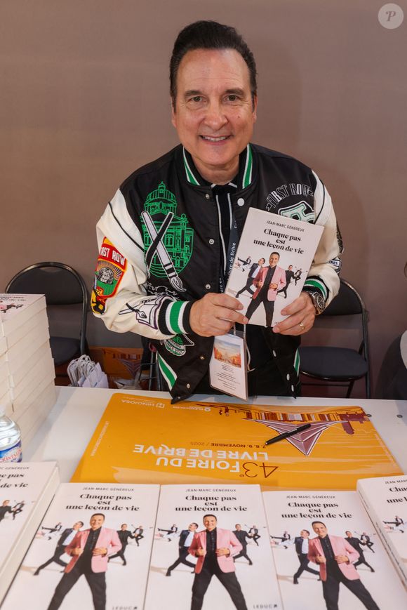 Jean-Marc Généreux à la Halle Georges Brassens à Brive-la-Gaillarde pour la Foire du Livre de Brive, le 9 novembre 2025. ©Jean-Marc LHOMER/Bestimage.
