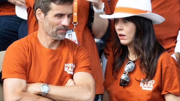 Nolwenn Leroy et Arnaud Clément présents à Roland-Garros pour rendre hommage à Rafael Nadal