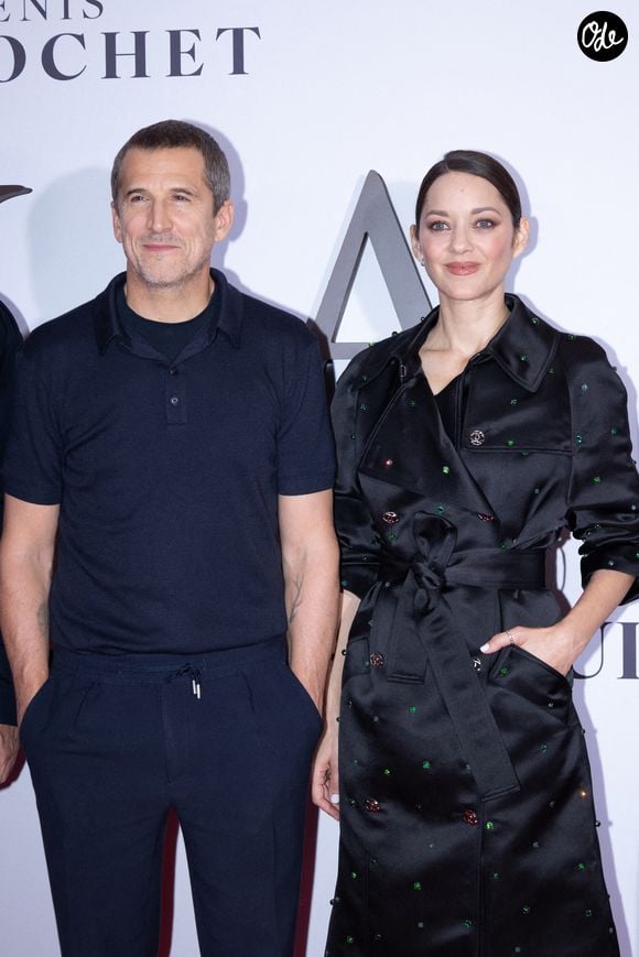 Marion Cotillard et Guillaume Canet ont partagé plusieurs années de vie commune et sont les parents de Marcel et Louise.

Guillaume Canet et Marion Cotillard assistent à la première du film « Karma » au Pathé Palace à Paris, en France, le 13 octobre 2026. Photo : Shana Abitbol/ABACAPRESS.COM