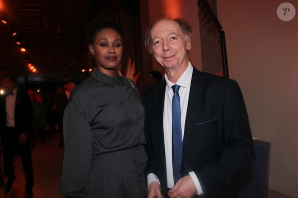Philippe Chevallier avec sa femme Tiffany -  31ème Gala de l’Espoir donné au profit de la recherche contre le cancer au théâtre des Champs-Elysée à Paris le 14 octobre 2025. © Philippe Baldini/Bestimage