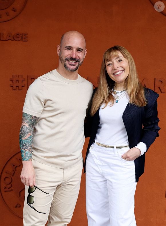 Cartman (Nicolas-Bonaventure Ciattoni) et sa femme Aurélia Crebessegues - Célébrités au village des Internationaux de France de tennis de Roland Garros 2024 à Paris le 2 juin 2024.

© Jacovides / Moreau / Bestimage