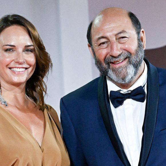 Julia Vignali et Kad Merad assistent à la première de Finalement (Finalement) dans le cadre de la 81e Mostra de Venise, à Venise, Italie, le 02 septembre 2024. Photo by Aurore Marechal/ABACAPRESS.COM