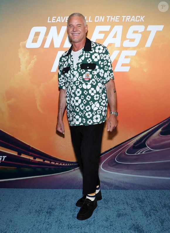 En effet, le comédien de 51 ans a précisé : “On m'a diagnostiqué une SLA”. 

Culver City, CA - Des célébrités assistent à la projection spéciale de "One Fast Move" au Culver Theater de Los Angeles. 
©Backgrid USA / Bestimage