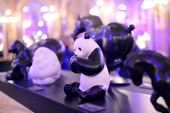 Exclusif - Illustration sculptures de Michel Bassompierre à l'exposition "Douceur animale" de Michel Bassompierre à l'InterContinental Paris - Le Grand le 17 septembre 2024.

©Rachid Bellak / Bestimage