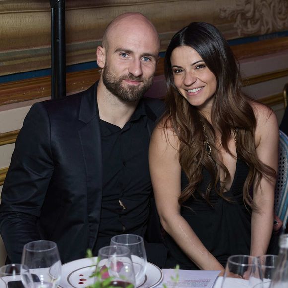 Exclusif - François Alu, Denitsa Ikonomova - Soirée de la première édition du "You Care Charity Gala" en faveur de la cause animale et de l'environnement au Cercle Interalliée à Paris.  © Cyril Moreau/Bestimage