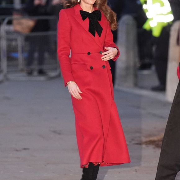 La princesse de Galles Kate Middleton arrive pour le service de chants de Noël Together At à l'abbaye de Westminster à Londres, Royaume-Uni, le 6 décembre 2024. Photo by James Manning/PA Wire/ABACAPRESS.COM