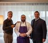 En parallèle de l'émission, le cuisinier quitte son poste de sous-chef à L'Almandin.

Alexy Algar-Denos, candidat de "Top Chef 2026".