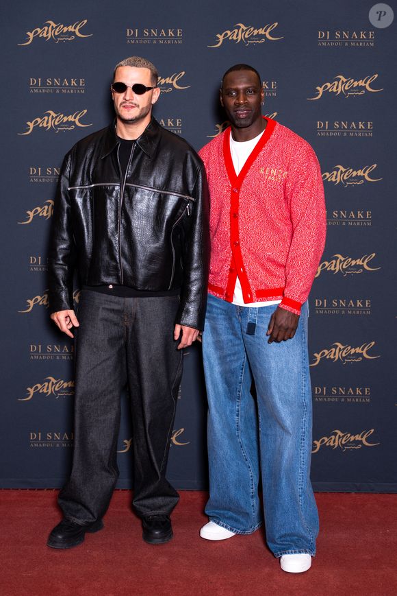 DJ Snake et Omar Sy à la présentation du court métrage DJ Snake "Patience", sample de "Sabali" de Amadou & Mariam au Grand Rex à Paris en soutien à SOS Méditerranée autour du thème de la migration, de l'exil et de la résilience, à Paris, le 3 juin 2025.

© Pierre Perusseau / Bestimage