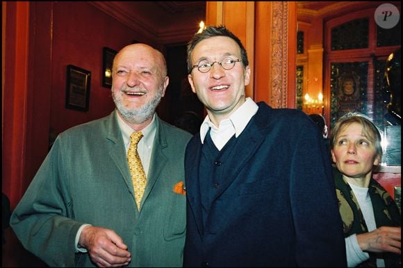 Archives - Jean-Pierre Coffe et Laurent Ruquier lors du Prix Courteline en 1999. (Bestimage)