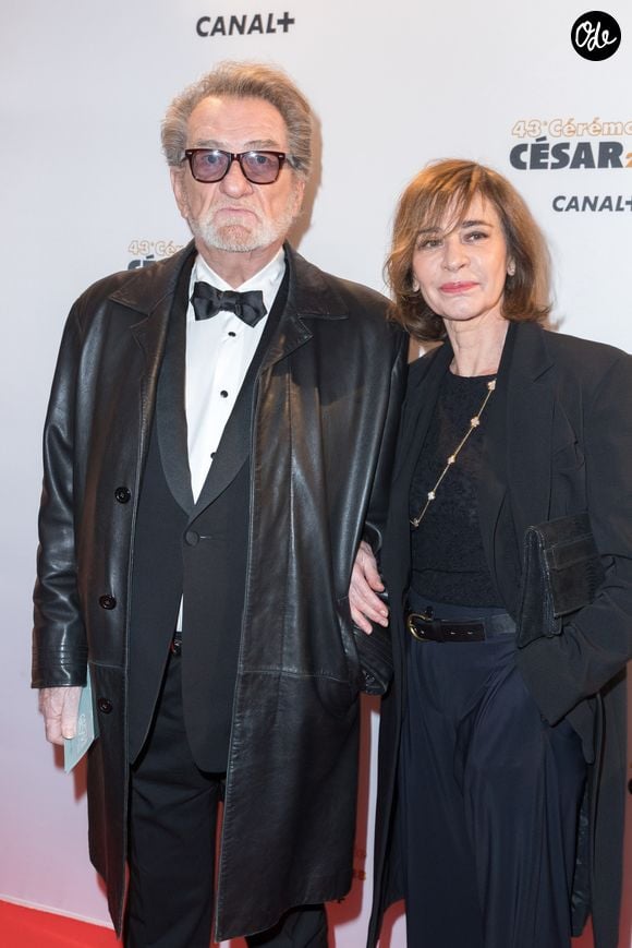 Eddy Mitchell, Muriel Bailleul - Arrivées lors de la 43ème cérémonie des Cesar à la salle Pleyel à Paris
© Dominique Jacovides - Olivier Borde / Bestimage